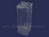 Высокая прозрачная коробка 67x67x200